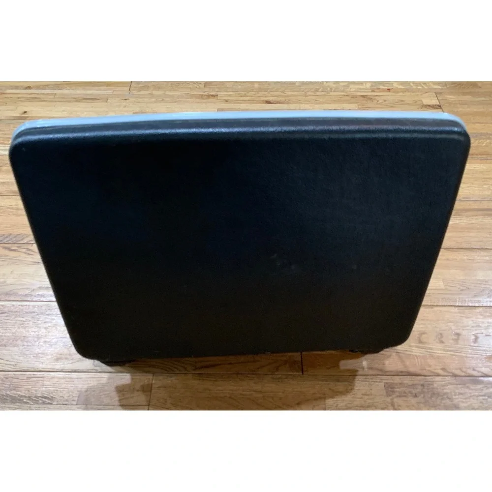 Samsonite Vintage Hard Shell Briefcase Black Retro 90s Y2K Dark Academia Minimal